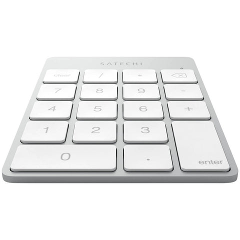 Satechi Slim Wireless Keypad - Uppladdningsbar Bluetooth-knappsats av aluminium Tangentbord LMP Bluetooth Keypad2 -Mac numeriskt tangentbord