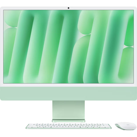 iMac 24-tum M4 - 10-Core CPU/10-Core GPU - Grön Dator iMac 24 tum M4 – Stationär Apple dator med Retina-skärm