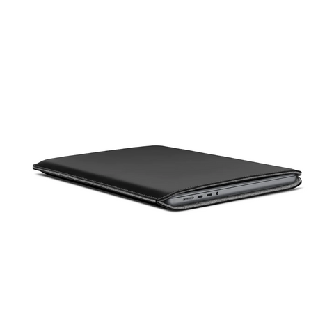 Matte PU Sleeve för MacBook Pro - Svart