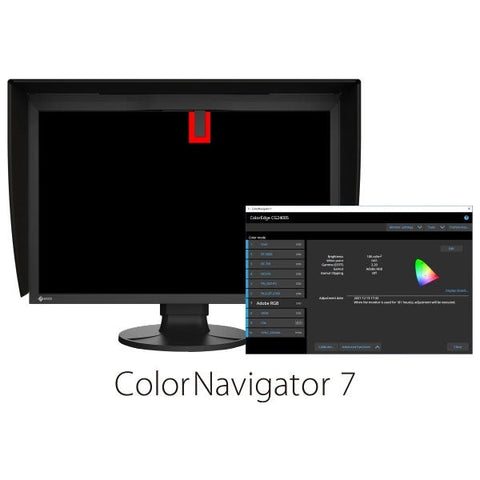 Eizo Coloredge Cg2400s 24" Srgb Högpresterande Kalibrering Med Kalibrator Skärm Coloredge Cg2400s 24" Srgb | Köp skärm för bildredigering