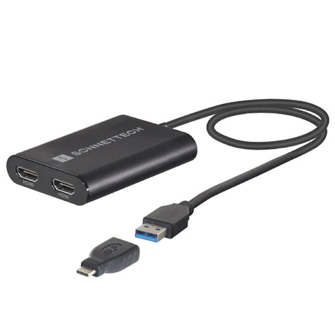 SONNET USB-C Dual 4K 60Hz HDMI 2.0 Adapter for M1 Macs