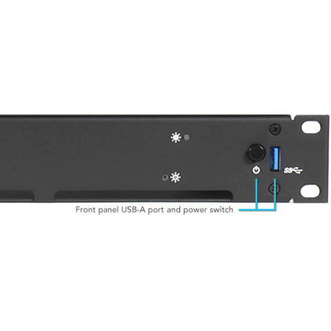 SONNET RackMac mini, 1U for (2) Mac mini, 2014+2018+M1 Tillbehör