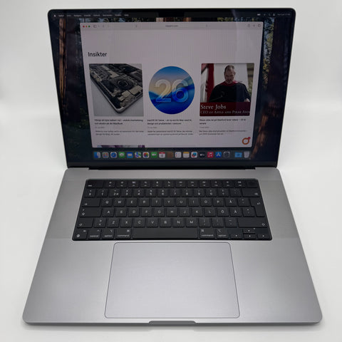 Begagnad - MacBook Pro MacBook Pro (16-inch, 2021) Begagnad Dator Begagnad MacBook Pro M1