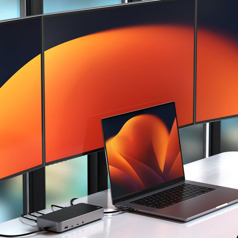 Satechi Triple 4K Display dockningsstation