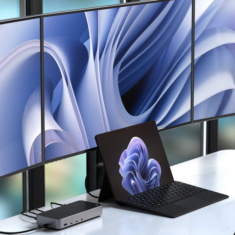 Satechi Triple 4K Display dockningsstation