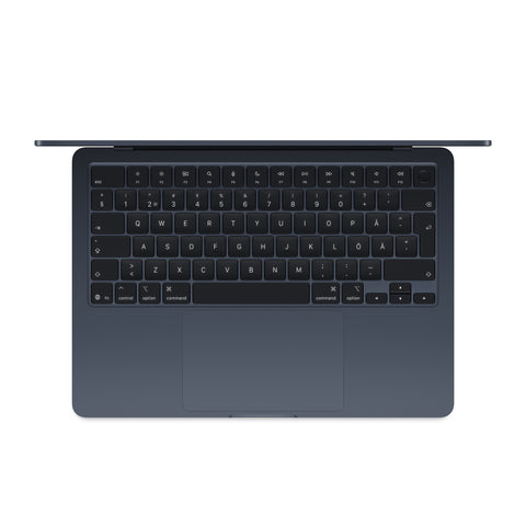 MacBook Air 13-tum M4 10-core CPU/8-core GPU 16GB RAM/256 GB SSD 30W - Midnatt Dator