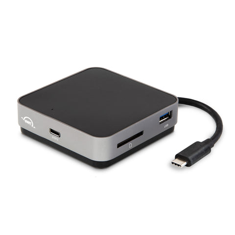 OWC USB-C Travel Dock 100W Dockningsstation OWC USB-C Travel Dock - Bästa USB-C Dock Macbook