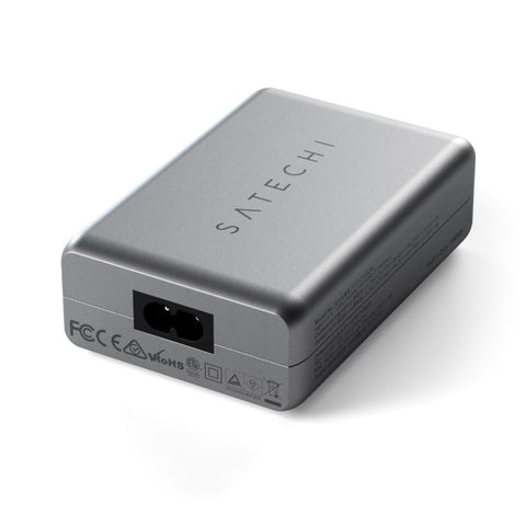 Satechi 100W GaN PD-reseladdare med dubbla USB-C och USB-A-uttag