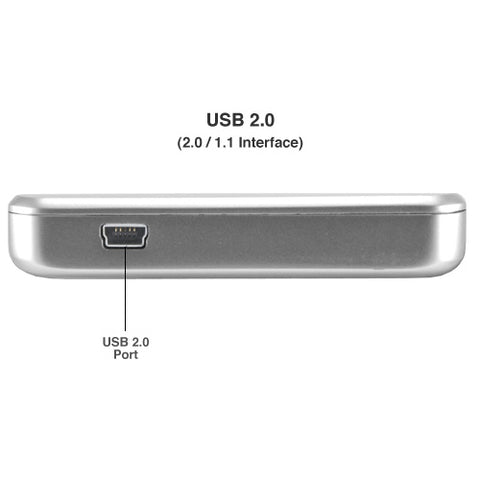 OWC Express 2,5" kabinett för SATA diskar USB 2.0 Extern Hårddisk