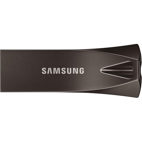 Samsung BAR Plus 128 GB Typ-A 400 Mb/S USB 3.1 Minne, (MUF-128BE4/APC), Titangrå USB-minnen