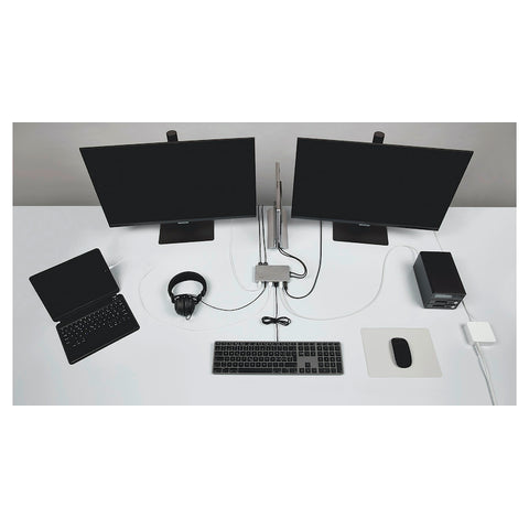 LMP Master Mouse, Bluetooth, silver/ white Mus