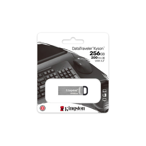 KINGSTON DataTraveler Kyson 256GB USB3.2 Gen1 USB-minnen