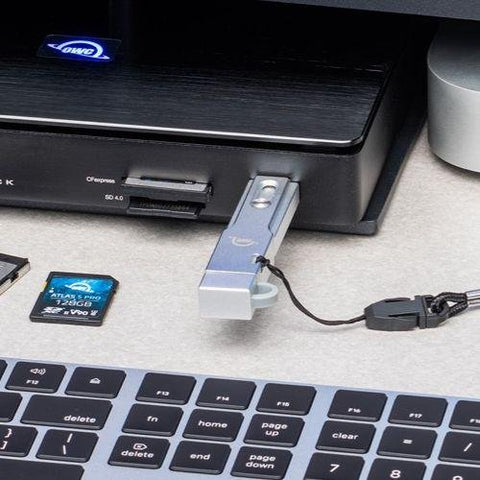 OWC Envoy Pro mini USB-C + USB-A (10Gb/s) Portable SSD owc envoy express thunderbolt 3 enclosure