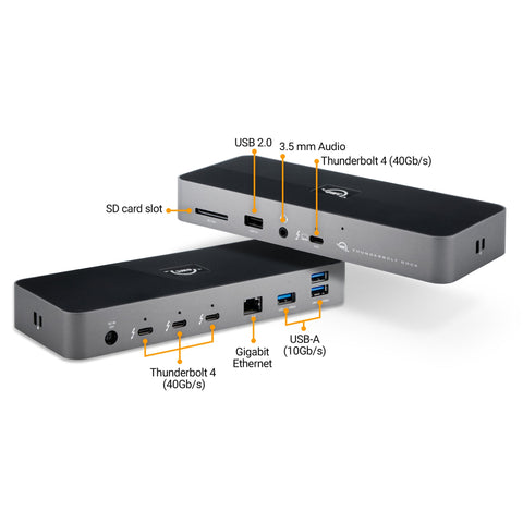 OWC Thunderbolt 4 Dock Tillbehör