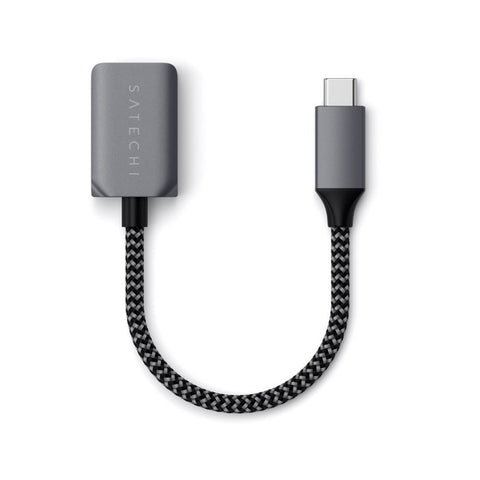 Satechi USB-C till USB-A 3.0 adapterkabel Tillbehör