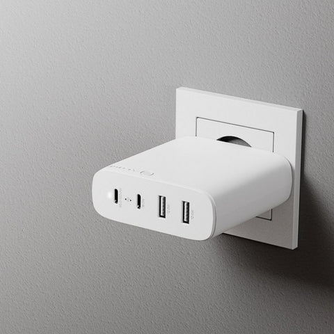 ALOGIC Rapid Power 100W GaN-laddare 4-portars inkl. 2 m USB-C-laddkabel