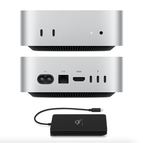 Mac Mini M4 Pro med OWC Envoy Ultra Thunderbolt 5 – Snabb leverans direkt från vårt lager!