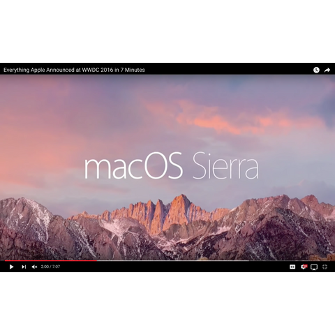 WWDC 2016 på 7 minuter