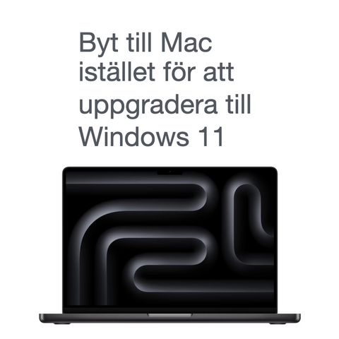 Byt till Mac istället för att uppgradera till Windows 11
