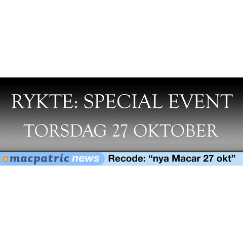 Recode: "nya Macar 27 oktober"