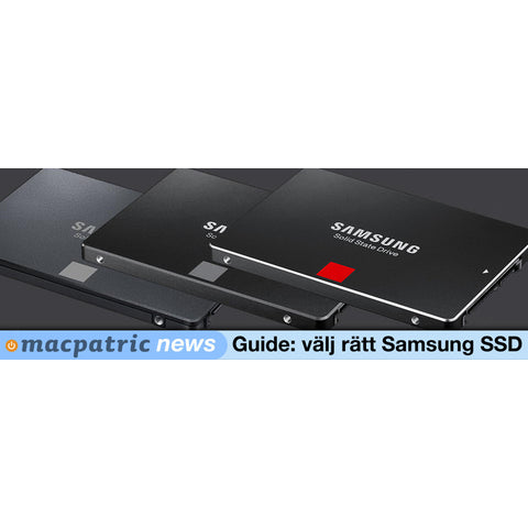 Guide: välj rätt Samsung SSD