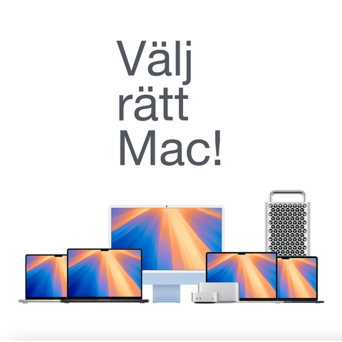 Så väljer du rätt Mac för dina behov – en guide från Macpatric