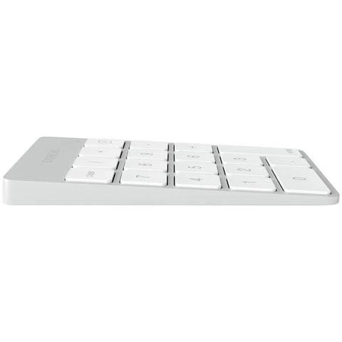 Satechi Slim Wireless Keypad - Uppladdningsbar Bluetooth-knappsats av aluminium Tangentbord LMP Bluetooth Keypad2 -Mac numeriskt tangentbord