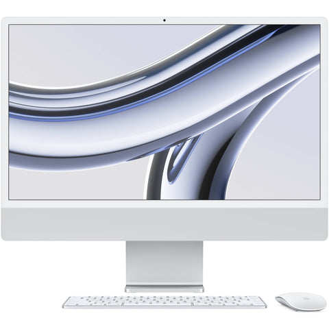 Apple iMac 24 tum med M3-chip i silver