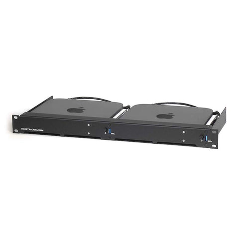 SONNET RackMac mini, 1U for (2) Mac mini, 2014+2018+M1 Tillbehör 