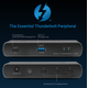 SONNET Echo 5 Thunderbolt 4 Hub, 85W PD Dockningsstation 