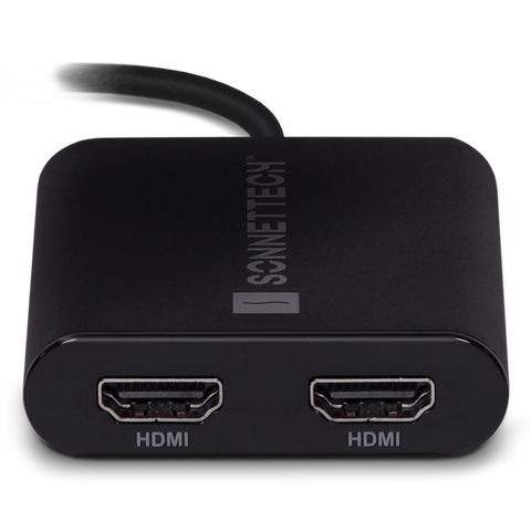 SONNET USB-A Dual 4K 60Hz HDMI 2.0 Adapter for M1 Macs Dual DisplayPort Adapter 