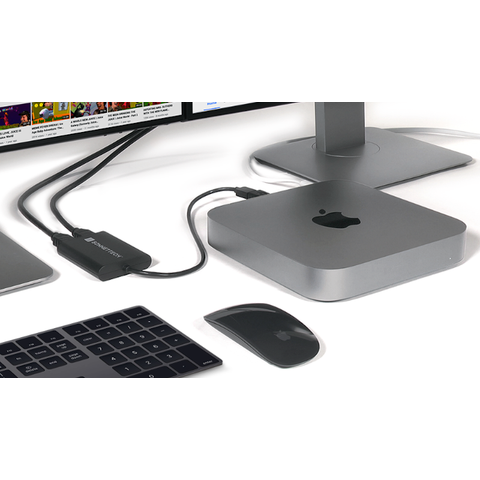SONNET USB-A Dual 4K 60Hz HDMI 2.0 Adapter for M1 Macs Dual DisplayPort Adapter 