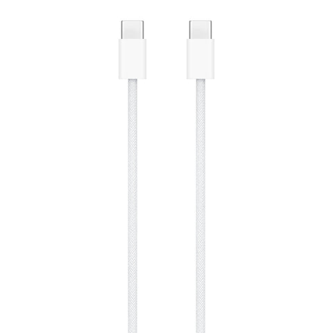 Levereras med en vävd usb-c-laddningskabel som används för både parkoppling.