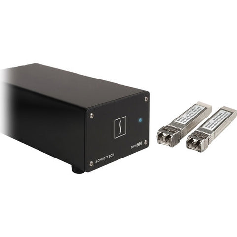 SONNET Twin25G 25 Gigabit Ethernet Thunderbolt Adapter with Two SFP28 Transceivers