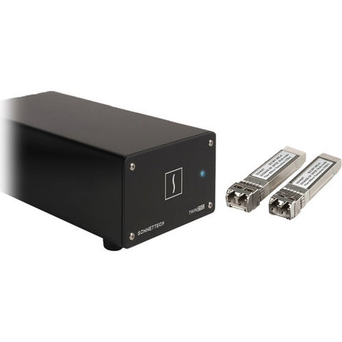SONNET Twin25G 25 Gigabit Ethernet Thunderbolt Adapter with Two SFP28 Transceivers  SONNET Twin25G 25 Gigabit Ethernet Thunderbolt Adapter with Two SFP28 