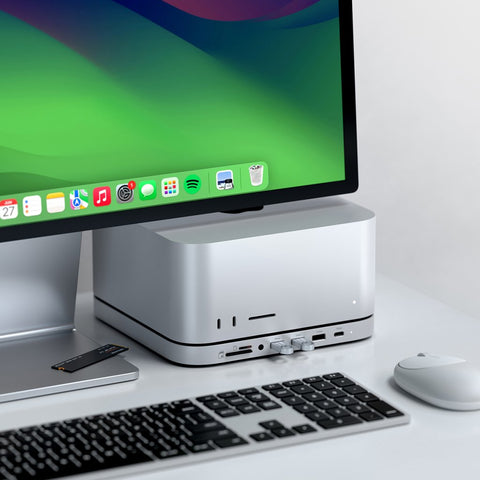 Satechi Stand & Hub för Mac mini/Studio med NVMe SSD-kortplats