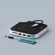 Satechi Mac mini M4 Stand & Hub med M.2 NVMe SSD-plats Dockningsstation Mac mini M4 Stand & Hub med M.2 NVMe SSD| Mac Mini M4 dockningsstation