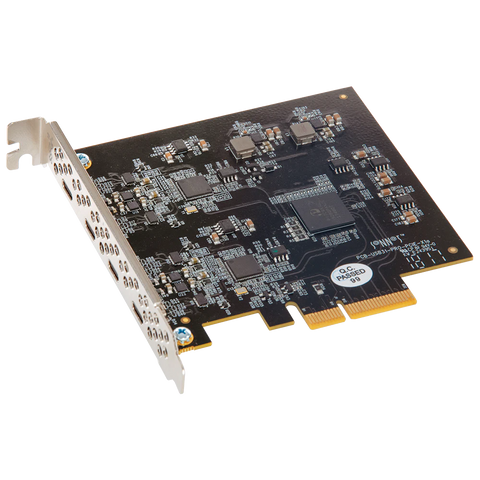 SONNET Allegro USB-C 3.2 PCIe kort, 4 portar Expansionskort 
