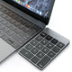 Satechi Slim Wireless Keypad - Uppladdningsbar Bluetooth-knappsats av aluminium Tangentbord LMP Bluetooth Keypad2 -Mac numeriskt tangentbord
