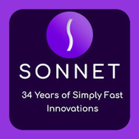 SONNET Fusion SSD M.2 4x4 PCIe Card, new Generation Expansionskort Fusion SSD M.2 4x4 PCIe Card - V2  sonnet fusion ssd m.2 4x4 pcie card