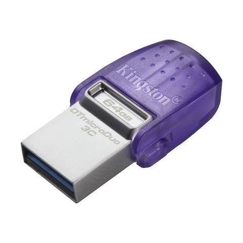 KINGSTON 64GB Data Traveler microDuo 3C G3 USB-minnen 