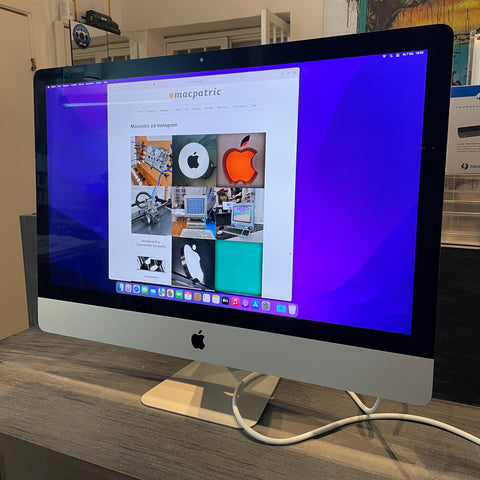 Begagnad - iMac (27 tum 5K, 2017) Begagnad Dator Begagnad iMac 2017