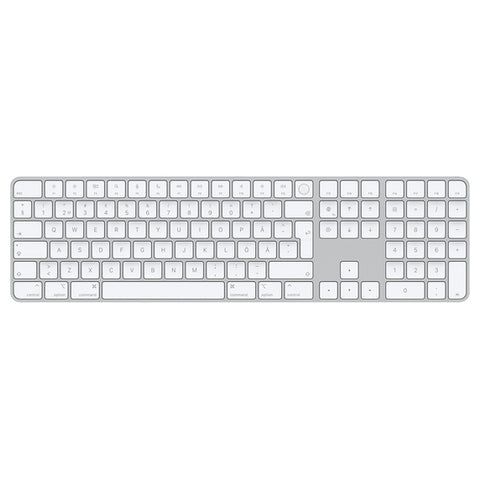 Apple Magic Keyboard med Touch ID och numerisk del för Mac-modeller med Apple Silicon – svenskt Tangentbord 