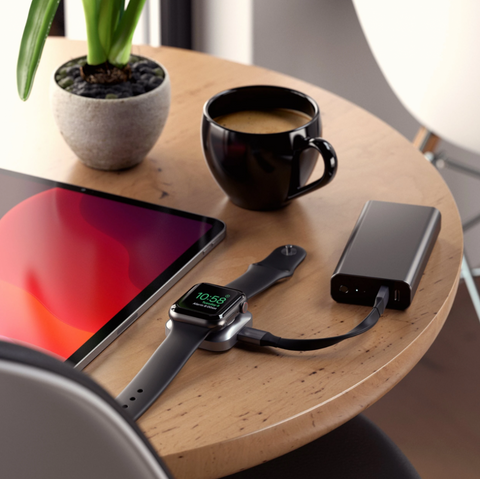 Satechi Magnetisk USB-C laddningsstation för Apple Watch Tillbehör Satechi Magnetisk USB-C laddare för Apple Watch - Laddare apple watch