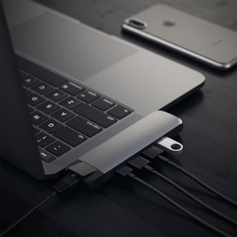 Satechi USB-C PRO Hub med 4K HDMI och Ethernet Tillbehör Satechi USB-C PRO Hub med 4K HDMI och Ethernet usb-c hub hdmi ethernet
