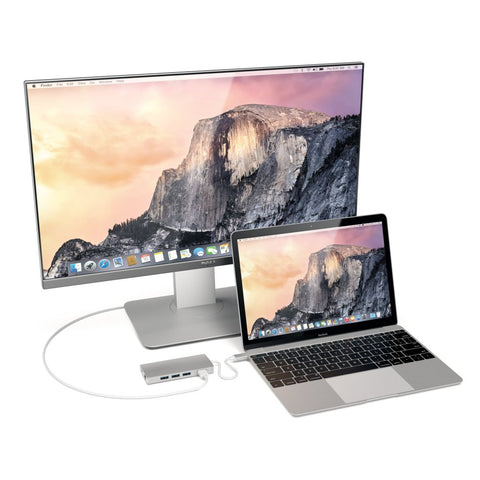 Satechi USB Type-C Multi-Port Adapter 4K Gigabit Ethernet V2 Tillbehör Satechi USB Type-C Multi-Port Adapter 4K Gigabit Ethernet - mac usb-c