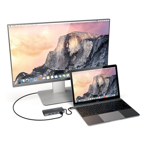 Satechi USB Type-C Multi-Port Adapter 4K Gigabit Ethernet V2 Tillbehör Satechi USB Type-C Multi-Port Adapter 4K Gigabit Ethernet - mac usb-c