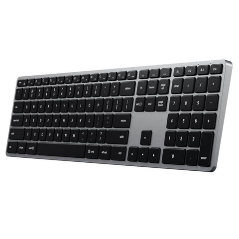 Satechi X3 Trådlöst tangentbord för upp till 4 enheter - Nordisk Layout Tangentbord Satechi X3 Trådlöst tangentbord - Tangentbord Mac