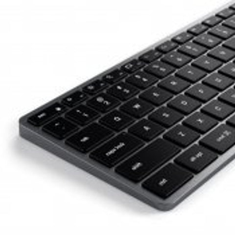 Satechi X3 Trådlöst tangentbord för upp till 4 enheter - Nordisk Layout Tangentbord Satechi X3 Trådlöst tangentbord - Tangentbord Mac