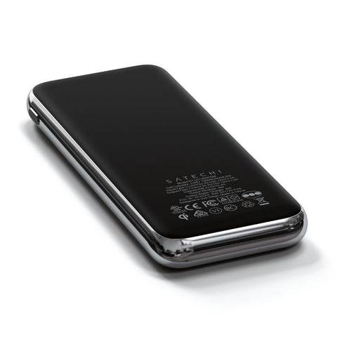 Satechi Powerbank med inbyggd Qi-laddning och Apple Watch laddning Batteri Powerbank med inbyggd Qi-laddning och power bank apple watch